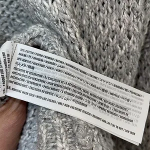Abercrombie & Fitch Womens Knit‎ Open Front Cardigan Sweater Gray Size Small thumbnail 4