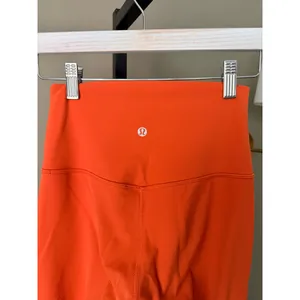 Lululemon Align High-Rise Pant 25” Size 4 Canyon Orange Double Lined thumbnail 4
