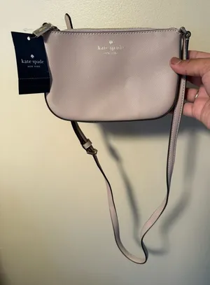 Kate Spade Schuyler Small Crossbody Warm Beige‎ Leather Bag KE702 $249 K thumbnail 1