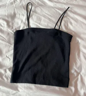 American Eagle Charcoal Grey Bungee Strap Tank Top Size XXS thumbnail 1