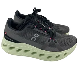 On Cloud Eclipse women’s running sneakers Size 8.5 gray/green Black thumbnail 1