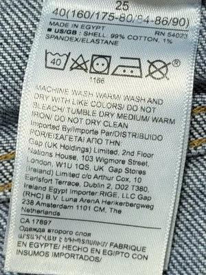 Banana Republic Jeans Skinny Fit High Rise Women’s Size 25 Medium Wash Blue thumbnail 5
