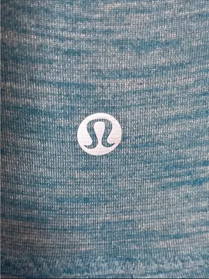 lululemon Salute the Sun Blue Racerback Tank Heathered Peacock Active Top thumbnail 9