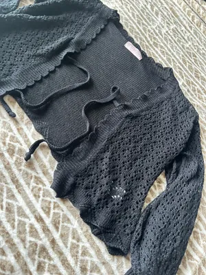 black cardigan women’s thumbnail 1