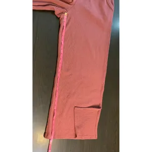 Torrid Sleep 0 Ribbed Wide Leg Lounge Pants Mauve Pink Large Soft Cozy Cabincore thumbnail 9