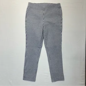 Michael Kors Gingham Pull-On Skinny Ankle Pants High Rise Women’s Medium thumbnail 6