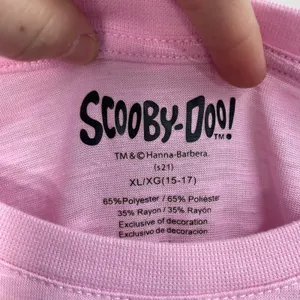 Scooby Doo women's light pink lightweight short‎ sleeve casual relaxed tshirt XL thumbnail 2