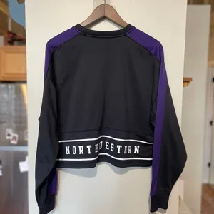 Northwestern Cropped Sweatshirt thumbnail 2