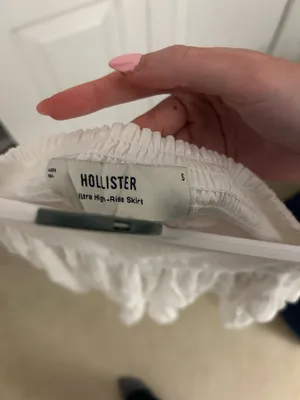 Hollister White Skirt Mini thumbnail 2
