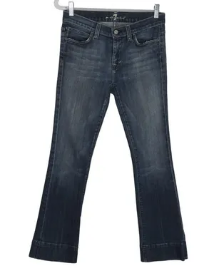 7 For All Mankind Jagger Jeans Dark Wash Boot Cut Jeans Size 28 thumbnail 2