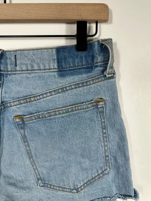 Abercrombie & Fitch‎ The Mom Short High Rise Denim Cutoff Shorts Size 28 / 6 thumbnail 7