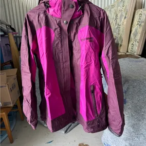 Pink and Purple Ski Snow Jacket with Color thumbnail 1