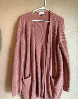 Rust colored cardigan Universal threads  thumbnail 1