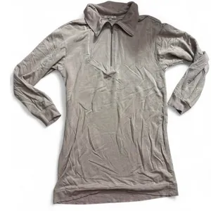 Z Supply Women's Quarter-Zip Pullover Dress - Taupe thumbnail 1