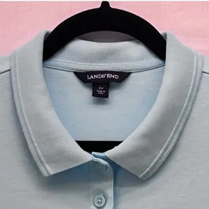 Lands End Womens Polo Shirt‎ Size 1X Everyday Essential Travel Athleisure thumbnail 3