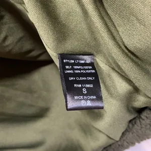 All in Favor Sherpa olive green jacket thumbnail 3