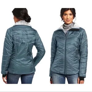 Columbia Kaleidaslope ll Ripstop Omni Heat Jacket Sz Small Metal Blue thumbnail 2