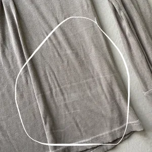 The Slim Skirt Ribbed Henley Top thumbnail 4