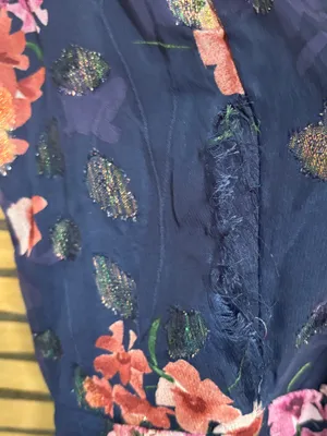 Emerald Sundae Navy Floral maxi dress size large thumbnail 4