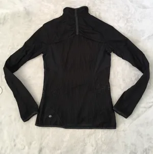 Lululemon Mesh Back Full Zip Women’s Black Jacket Size 4 thumbnail 8