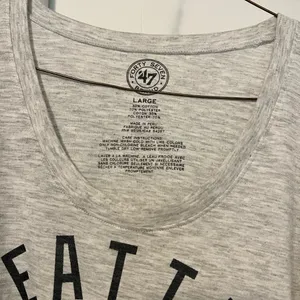 47 Brand Gray Fitted Short Sleeve T-Shirt thumbnail 3