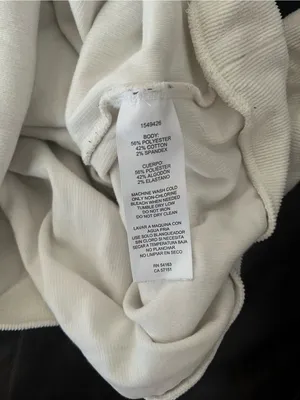 Marc New York Pullover Hoodie Womens Large Cream Ivory Kangaroo Andrew Marc thumbnail 12