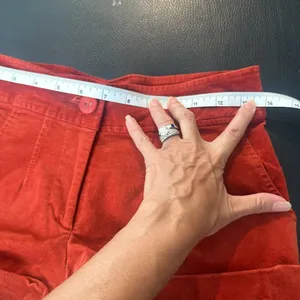 Zara velour shorts. thumbnail 4