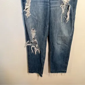 Hollister Women's‎ Juniors Size 3 Waist 26 Girlfriend High Rise Jean Medium Wash thumbnail 10