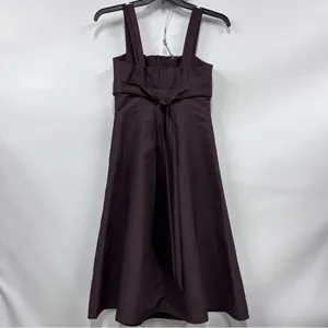 David's Bridal truffle Brown womens Dress size 6 style F12942 formal prom bridal thumbnail 9
