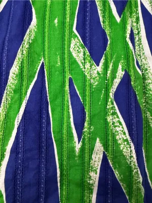 Lilly Pulitzer Blue & Green Asymmetrical Dress size 0 thumbnail 9