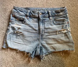 American Eagle High Rise Shortie Next Level Stretch Shorts thumbnail 1