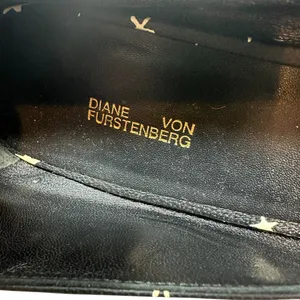 Diane von Furstenberg Lafayette Star‎ Leather Loafers Black Size US 9.5 thumbnail 11