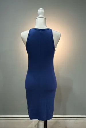 Blue Old Navy Ribbed Tank Dress Size M EUC thumbnail 2
