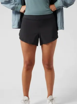 Athleta Run with It 3.5” Black Shorts thumbnail 1