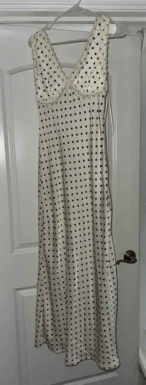 Jessica Simpson polka dot dress thumbnail 1