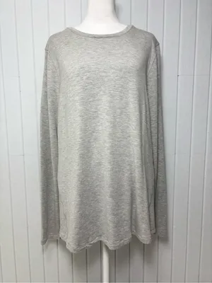 lululemon athletica Heather Gray Crewneck‎ Pullover thumbnail 2