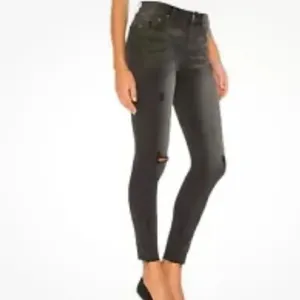 Pistola Audrey mid rise distressed grey skinny jean 24 thumbnail 2