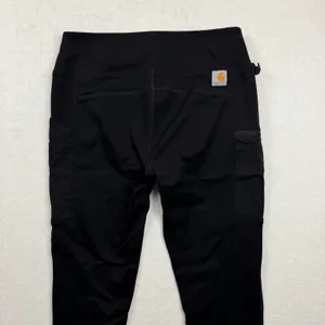 Carhartt Women’s Force Fitted Utility Leggings Black XS Tall 0/2 thumbnail 2