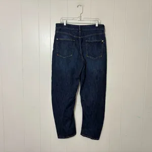 Pilcro The Bow Boyfriend Jeans Anthropologie Dark Wash Distressed Size 31 thumbnail 10