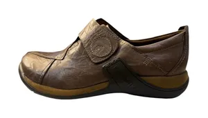 Romika Milla 61 Shoe Adjustable Strap‎ Brown Leather Comfort Womens 37 US 6-6.5 thumbnail 1