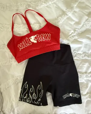 Kill Crew Workout Set Red Size XS thumbnail 1