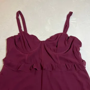 NEW Lulus Sincerely Poised Plum Backless Bustier Tiered Maxi Dress Size XXL HOCO thumbnail 6