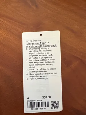 Lululemon Tank thumbnail 4