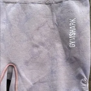 Woman’s Small Gymshark Lavender Bike Shorts with Seamless Waistband Outdoors thumbnail 2