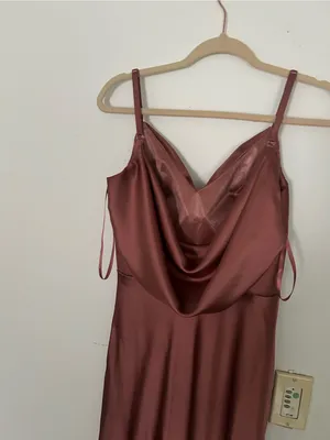 Reverly Skye dress copper rose 8 satin thumbnail 9