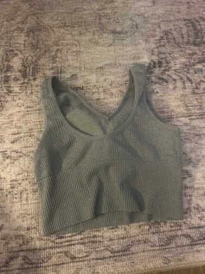 Grey Sports Bra Gray thumbnail 2