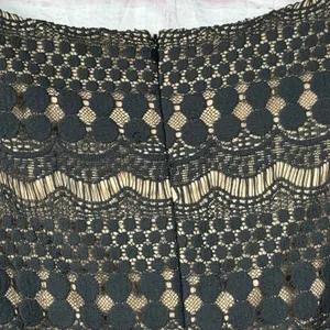 Jessica Howard Black Lace Overlay Dress with Beige Lining Sze 20W thumbnail 10