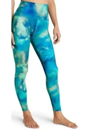 Beyond Yoga Lux High-Waisted Midi Leggings Tie Dye Women’s Medium thumbnail 1