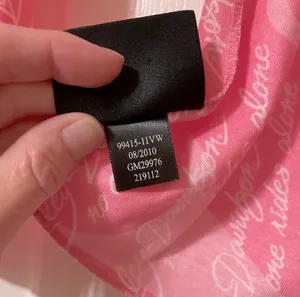 Vintage! Pink Harley Davidson Scarf Breast Cancer Awareness Infinity Scarf No One Rides Alone thumbnail 5