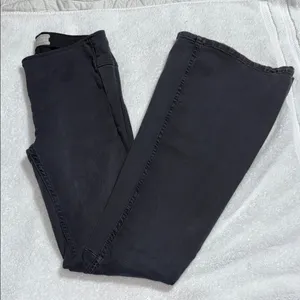 Free People Black Flare & Wide Leg Jeans thumbnail 2
